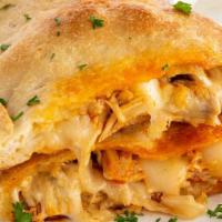 Buffalo Chicken Calzone · We're not calling it a traditional Calzone.  We're just calling it good!  Served with a side...