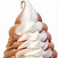Soft Serve Ice Cream · Vanilla, Chocolate or Swirl!