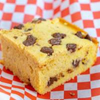 Chocolate Chip Cornbread · The only place in the world you'll find it!