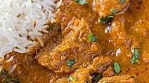 Lamb Curry · Boneless lamb cubes cooked with fresh ginger, garlic and curry sauce.
