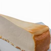 Cheesecake · Thick cheesecake baked to perfection and served chilled for a tasty treat, add a side of our...