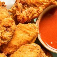 6 Pieces · The Best Wings Guaranteed
Our Wings Come Naked w/ Sauce On The Side For Dipping
Our Wings Ar...