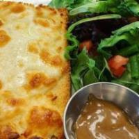 Croque Monsieur · Grilled cheese and ham sandwich in a French 