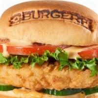 Classic Fi'Ed Chicken Sandwich · All-Natural, Cage-Free Chicken Breast from Springer Mountain Farms, Organic Honey Mustard BB...