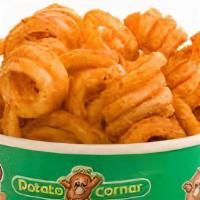 Loopy Fries · Curly fries.