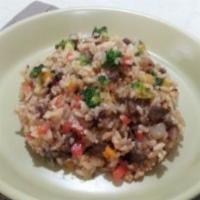 Beef Fried Rice (소고기볶음밥) · rice, vegetable, beef, egg