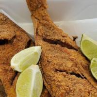 Snapper - Whole Fried · Served with 2 sides of choice