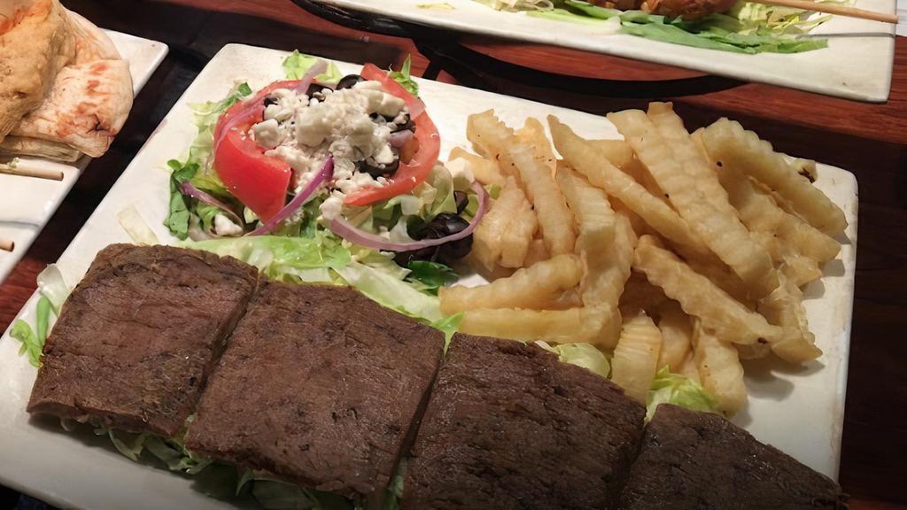 Gyro Lamb Plate · With any two sides of choice.