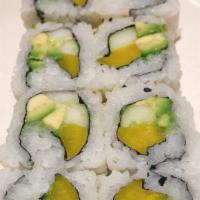(Sr22)Vegetable Roll · Cucumber, avocado and daikon.