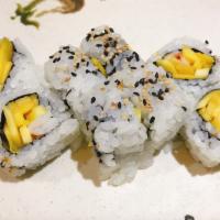 (Sr9) Mango Shrimp Roll · 8 pieces.