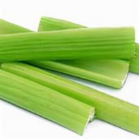 Celery Sticks. · Comes with one two or three ranch dip depended on the size of the order