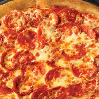 Pepperoni Melt Pizza (Large, 8 Slices) · Extra pepperoni and extra cheese.