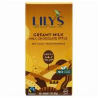Lily'S Creamy Milk Chocolate (3 Oz) · Who can resist the sweet decadence? Certainly not us, probably not you, and for sure not any...