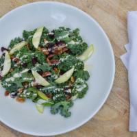Mimo Salad · Vegetarian. Baby kale, green apples, dried cranberries, walnut, and bagna cauda dressing.