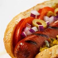 Classic Hotdog · 100% Beef Hotdog on a Potato Bun

Add your toppings