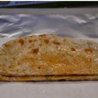 Cheese Naan · Naan stuffed with cheese.