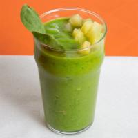 Yaya Smoothie · Pineapple, spinach, kale, cucumbers, and light brown sugar or honey.