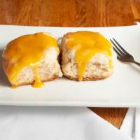 Honey-Butter Biscuit · Delicious biscuit smothered in our honey butter