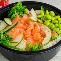 Smoked Salmon Only Bowl (Regular - 2 Scoops Of Fish) · Regular Size with 2 scoops of Smoked Salmon Only Bowl with Toppings