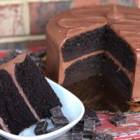 Devil'S Food Cake With Chocolate Fudge Icing · Decadent Devil's Food Chocolate Cake Layers covered in McEntyre's scratch made, stove cooked...