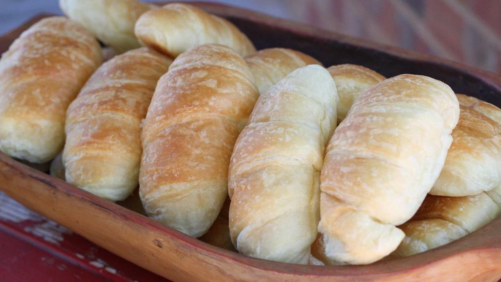 Mini Croissants (Package Of 6) · Six freshly baked all butter mini croissants - goes great with McEntyre's homemade chicken salad and Pimento cheese.