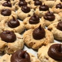 Chocolate Thumbprint Cookies · McEntyre's 4th Generation Family Recipe Thumbprint Cookies (made with Real Georgia Pecans), ...