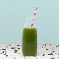 Pressed Juice No. 2 · Apple, kale, celery, lime, cucumber, ginger