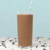 Coco Butter Smoothie · Creamy peanut butter, banana, almond milk, cacao nibs.
