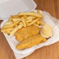 6 Pc Chicken Tender Combo · with fries and 20 oz drink