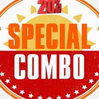 1 Meal Special Combo (1 Person) · ** 1 Meal Special ** ​consists of:
- 1 Entrée meal of your choice
- 1 Small Rice of your cho...
