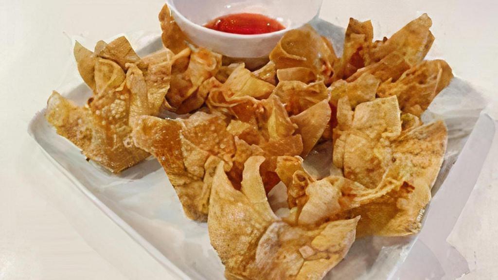 Fried Pork Wonton - 炸猪肉云吞 · Wonton de cerdo frito
6 pieces / 6 piezas