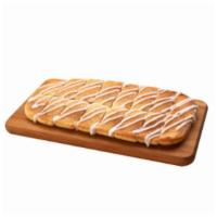Cinnamon Howie Bread (16 Pc) · Hot, buttered bread sticks sprinkled with cinnamon and sugar, served with a side of sweet, w...