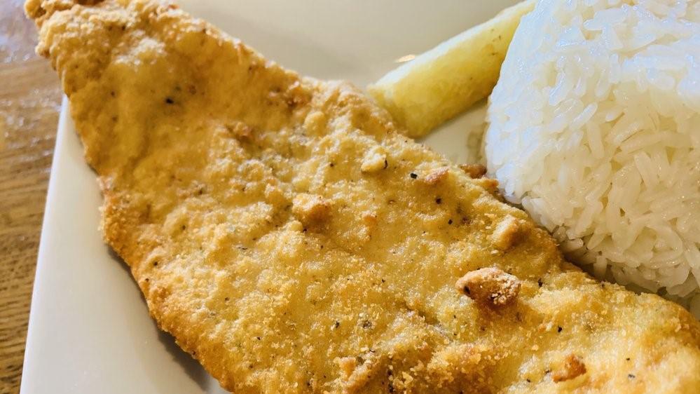 Filet Of Fish · Breaded filet of fish served with your choice of 3 sides.