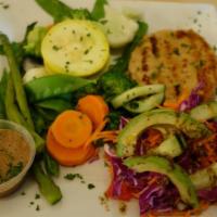 Turkey Burger Melt · White or whole wheat pita. Organic mixed greens, tomatoes, cucumbers, carrots, red cabbage, ...