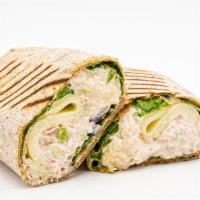 Tuna Melt Wrap · Whole Wheat Wrap, Arugula, Tomato, Onion, Tuna Salad, Cheese