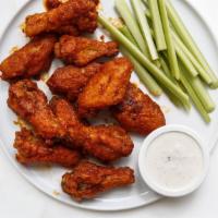 15 Chicken Wings · Comes with celery