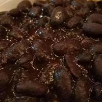 Black Beans · Seasoned black beans