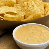 Chips & Queso - Large · 