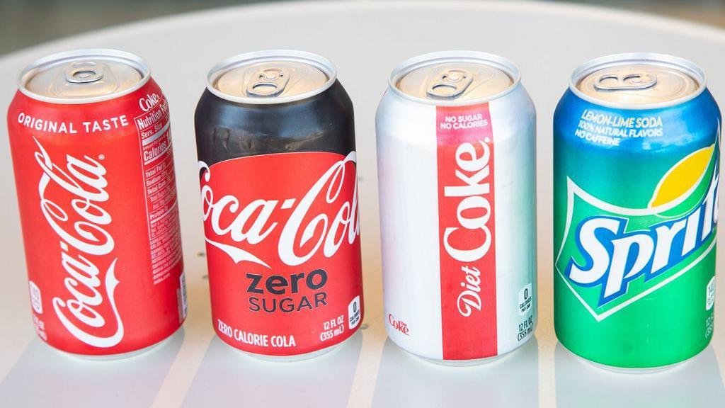 Soda Can · Coke, Sprite or Diet Coke cans