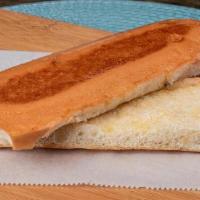 Cuban Toast · Cuban bread toasted with butter