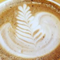 Cappuccino · Espresso topped with foamed milk.