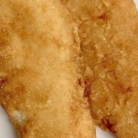 2 Pieces Catfish Combo · with tartar sauce
