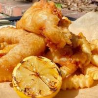 Fish & Chips · scofflaw ipa-battered cod, tarragon tartar, tabasco-spiked cocktail sauce