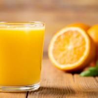 Orange Juice · Served cold.