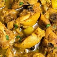 Curry Chicken (Lb) · Jamaican chicken curry is a bold, flavorful dish that's cooked slowly over low heat, allowin...