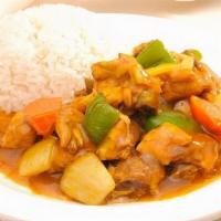 Curry Chicken · Jamaican chicken curry is a bold, flavorful dish that's cooked slowly over low heat, allowin...