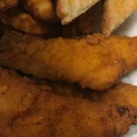 Whiting Fish Basket(3Pc) · Marinated in buttermilk and dredged in our special breader, fried golden brown.