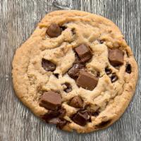 Big Double Chocolate Chip Cookie · Delicious double chocolate chip cookie baked fresh daily.