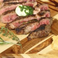 Ribeye Steak · Boneless ribeye 14 oz. May contain raw or undercooked ingredients. Consuming raw or undercoo...