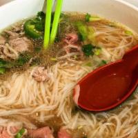 Pho Tai / Rare Flap Steak Pho · 